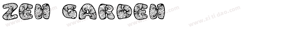 Zen Garden字体转换